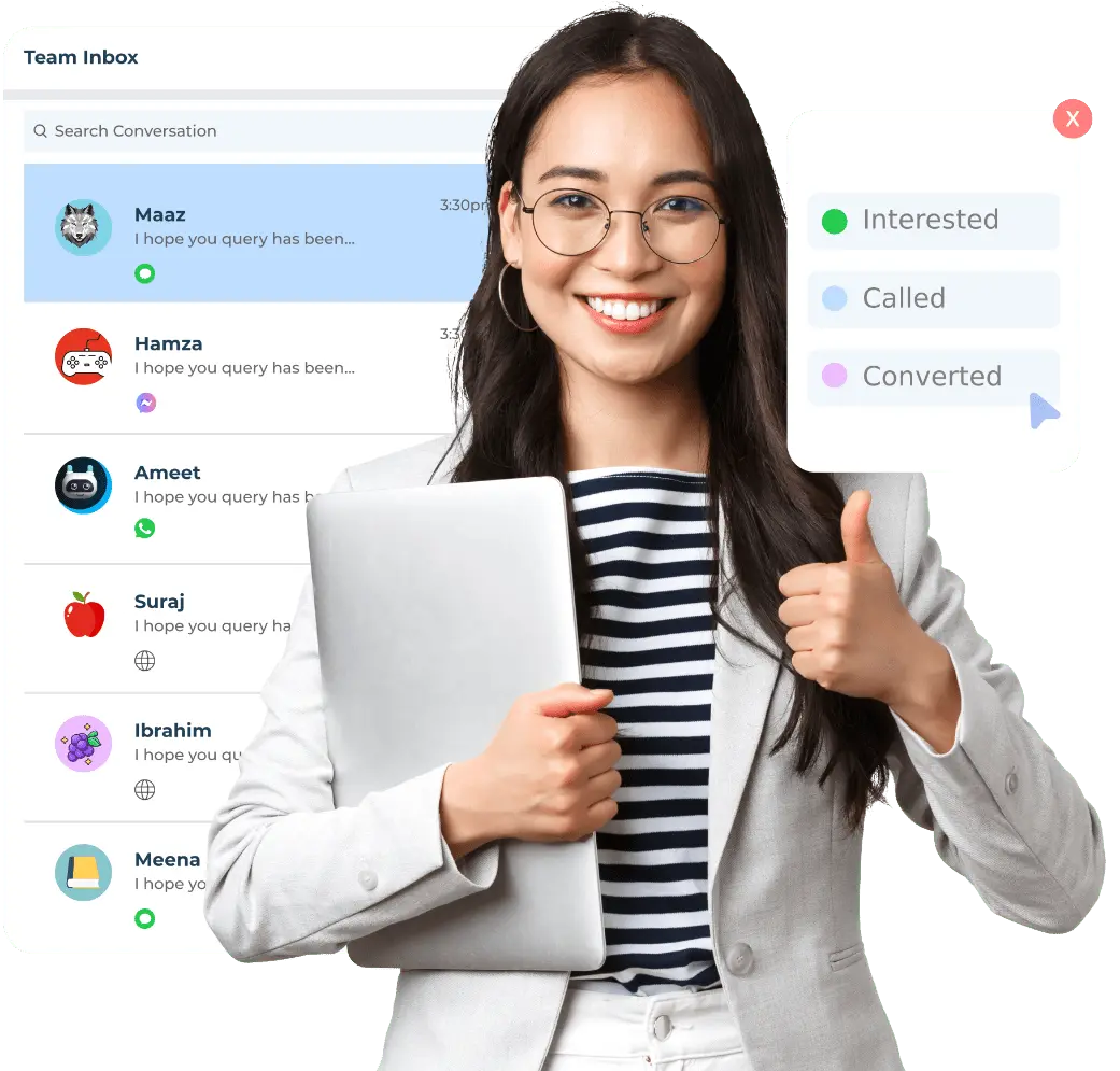 Chat over view chat over view